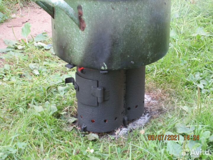 Дровяная печь для дачи 