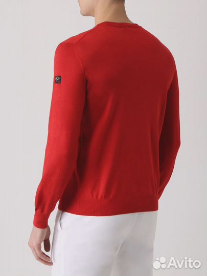 Джемпер из шерсти и шелка Paul & Shark