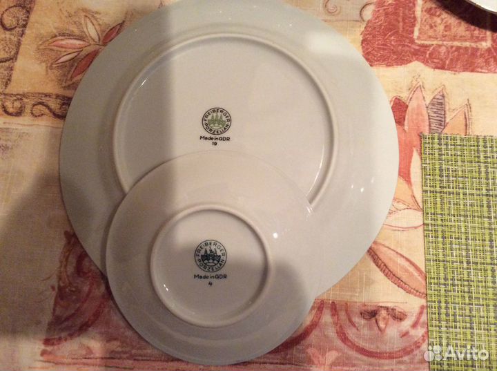 Чайный сервиз ГДР Астры/ Хризантемы