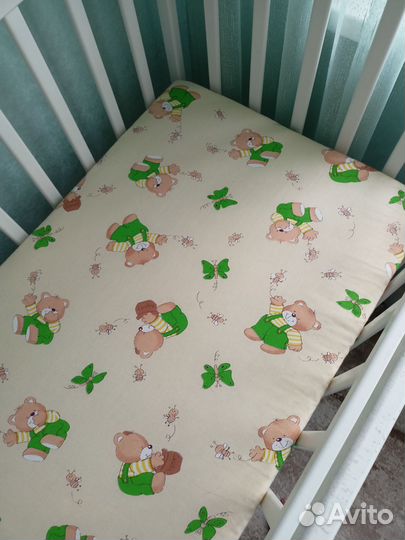 Детская кроватка+матрас