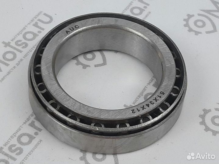 Подшипник конический, роликовый 34х51х12 Урaл, Дне