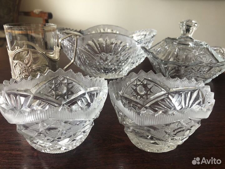 Ваза хрустальная СССР