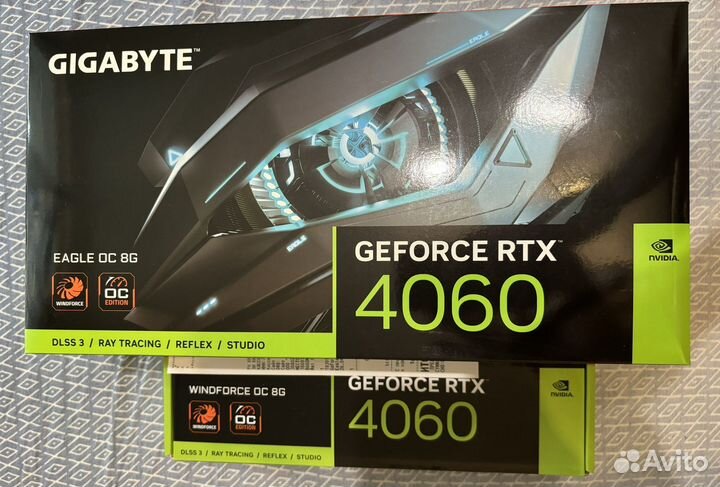 Gigabyte RTX4060Ti Gaming OC / 4060 Новые