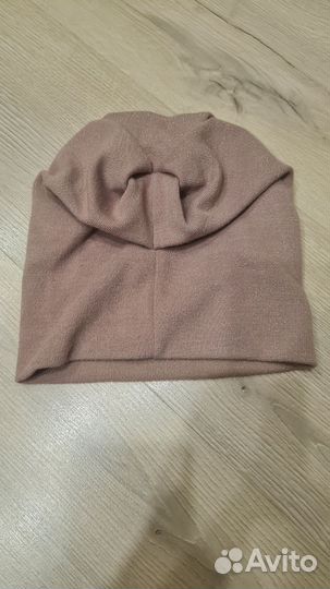 Шапка со снудом женская