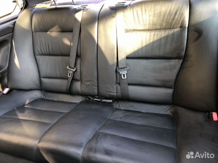 Заднее сиденье BMW e36 coupe