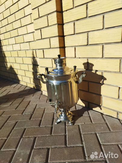 Тульский угольный самовар на 9 л