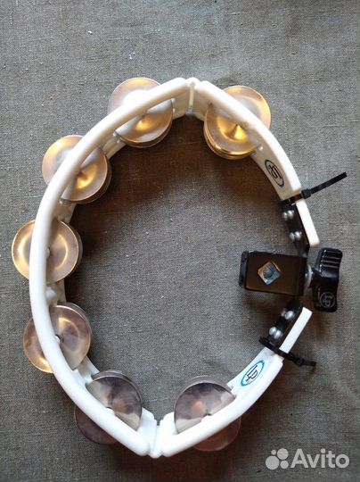 Тамбурин LP162 Cyclops Steel Jingles Tambourine