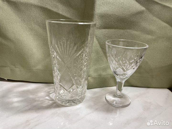 Набор хрустальной посуды СССР