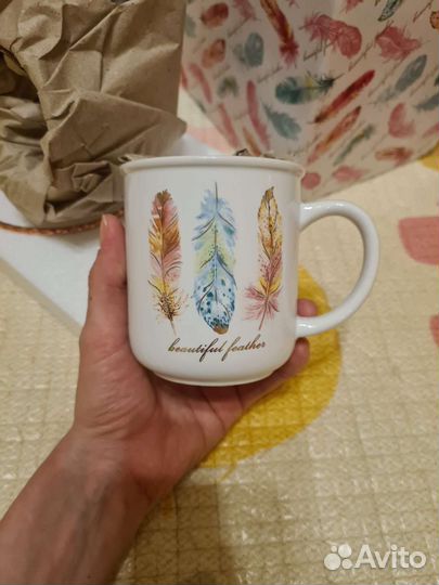 Новый набор кружек на подставке