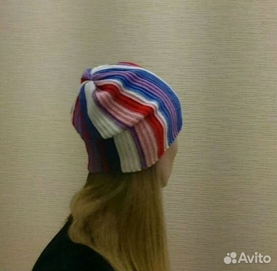 Шапка и митенки ручной работы