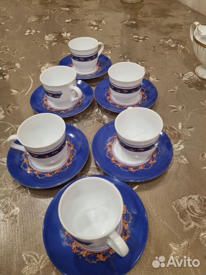 Набор.Чашки кофейные 6 шт