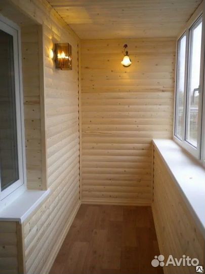 Отделка и утепление балконов и лоджий под ключ