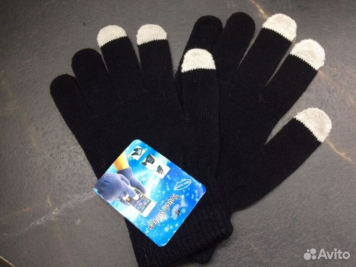 Перчатки р7-8 с контактными пальцами