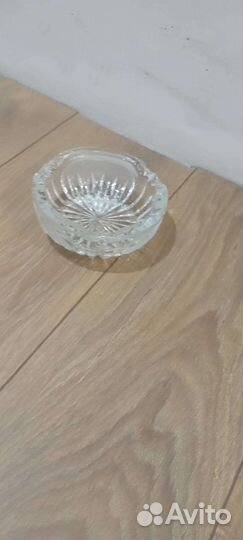 Ваза конфетница СССР тяжелая