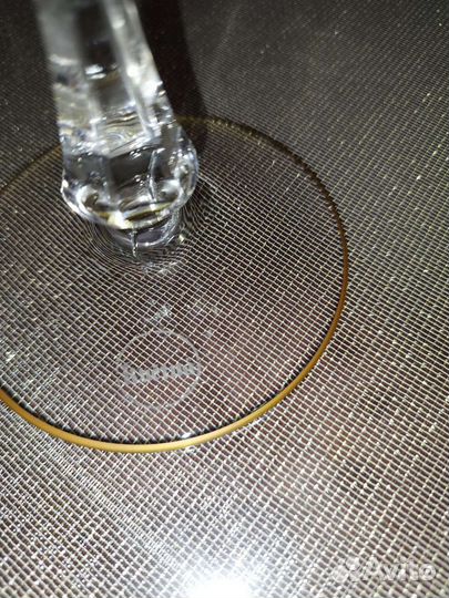 Хрустальные бокалы на ножке Богемия