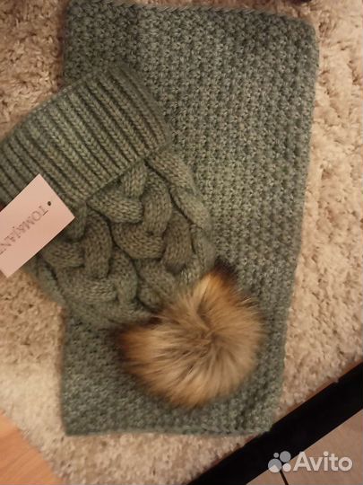 Снуд с шапкой