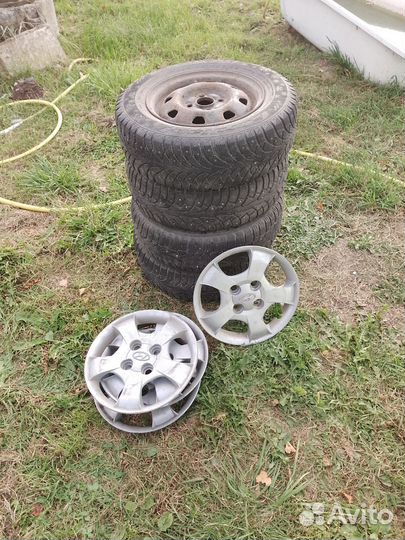 Продам колëса р-13,зима, 4-100