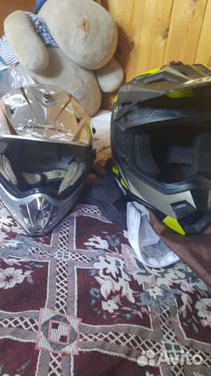 Мото шлем эндуро кросс