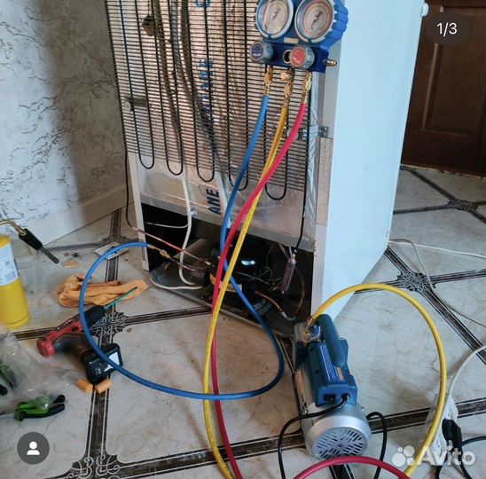 Обслуживание сплит систем, ремонт холодильников