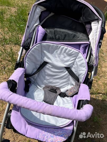 Прогулочная коляска capella с перекидной ручкой