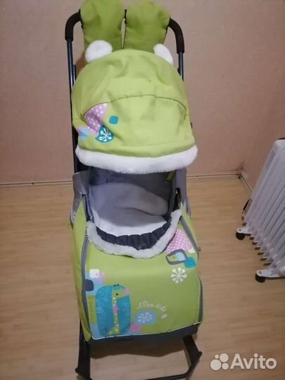 Детские санки коляска Ника 7-2