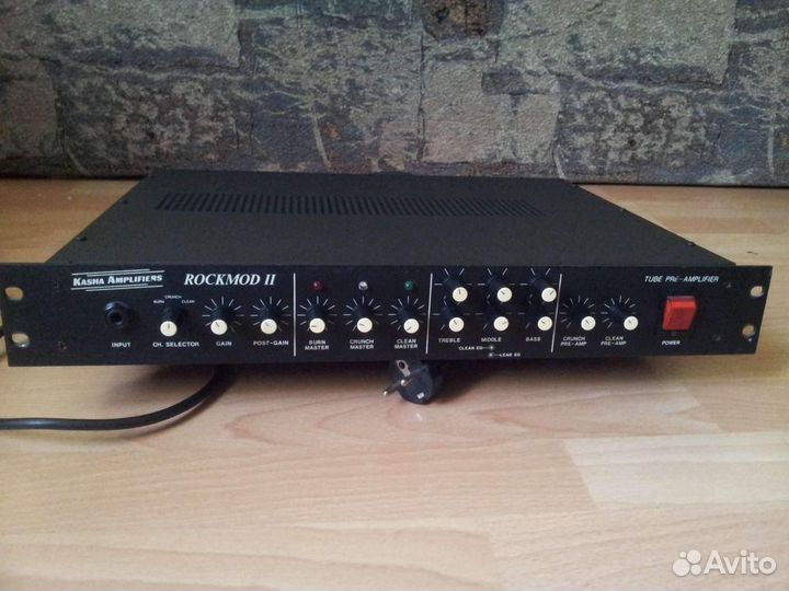 Ламповый гитарный преамп Kasha rockmod II