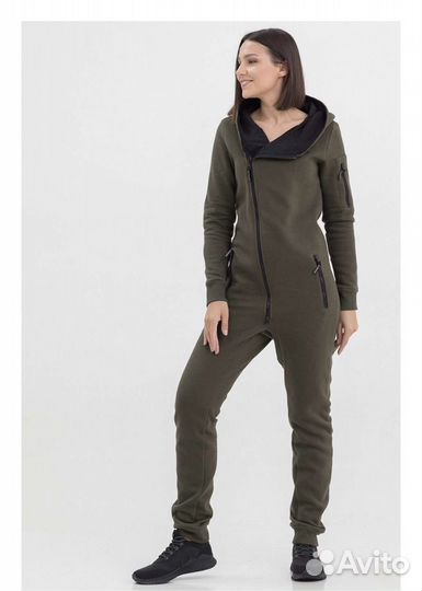 Комбинезон женский цвет хаки cave 42 р