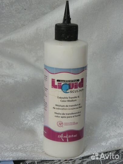 Запекаем пластик Sculpey Translucent Liquid 236 мл