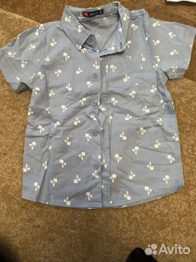 Рубашка на мальчика 98