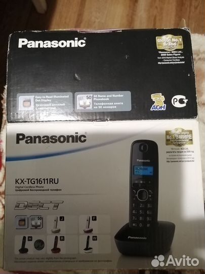 Телефон panasonic трубка