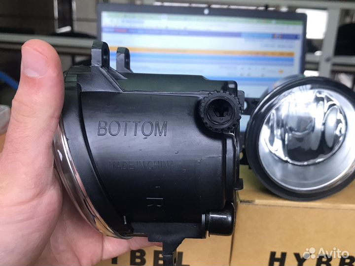 Противотуманки на toyota camry 50