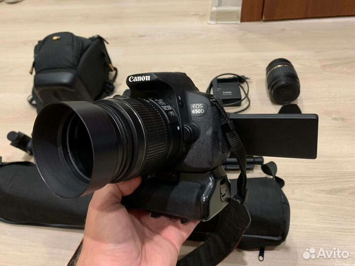 Зеркальный фотоаппарат canon 650d