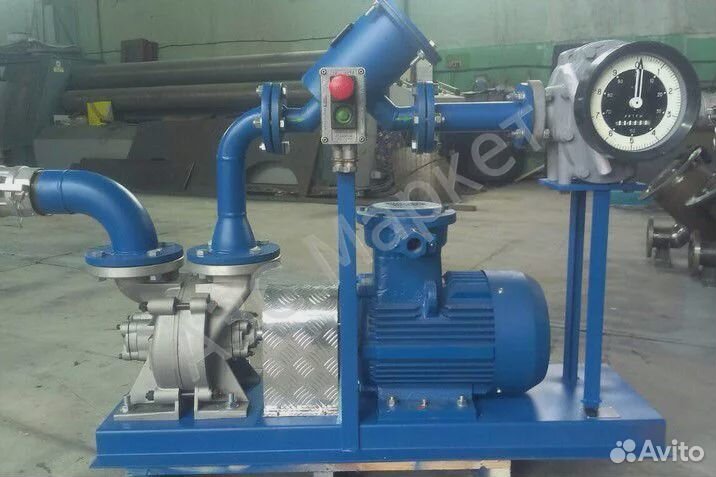 Установка для учета и перекачки нефтепродуктов