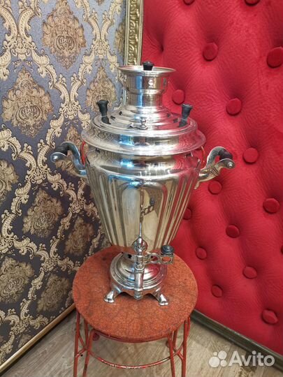 Самовар Большая рюмка рельефная Грани с хранения