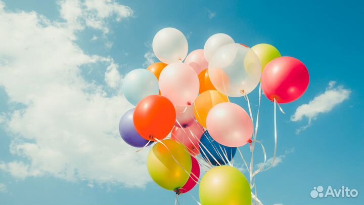 Воздушные шары с гелием