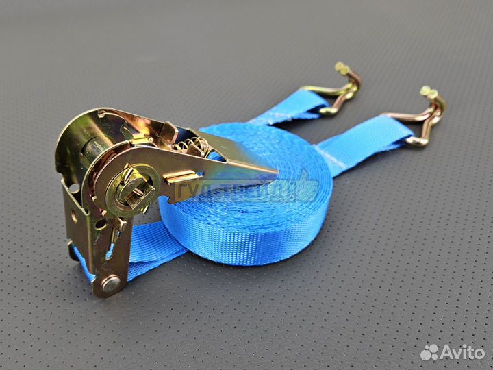 Ремень крепления груза с трещоткой 6 метров, 25 мм