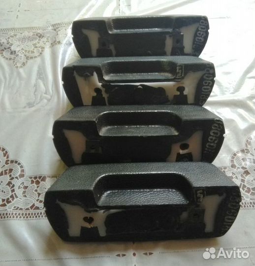 Салонные ручки на Москвич 412