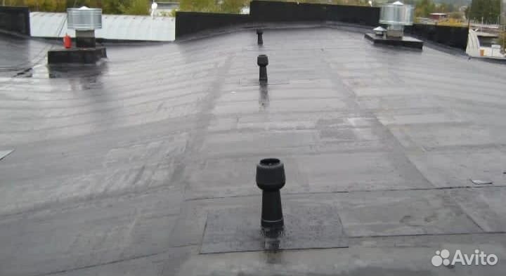 Гидроизоляция. Кровли наплавляемые