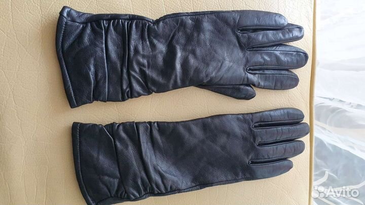Перчатки женские из натуральной кожи