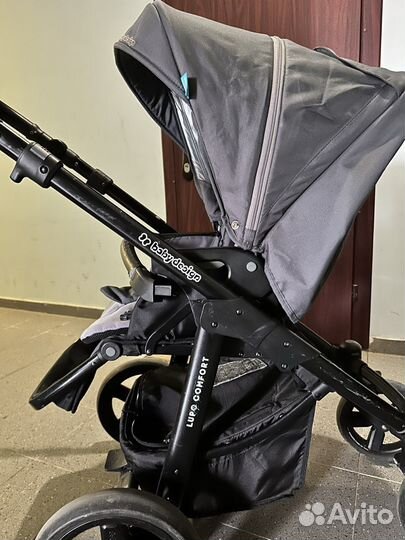 Детская коляска прогулочная с люлькой
