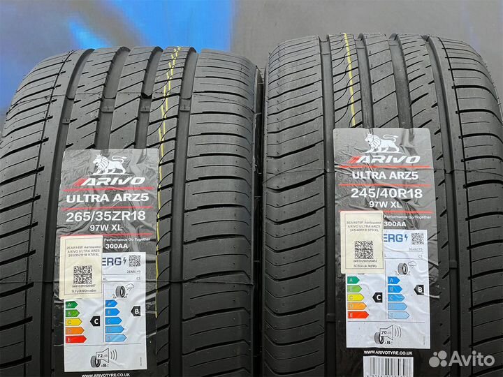 Arivo Ultra ARZ5 245/40 R18 и 265/35 R18 97W