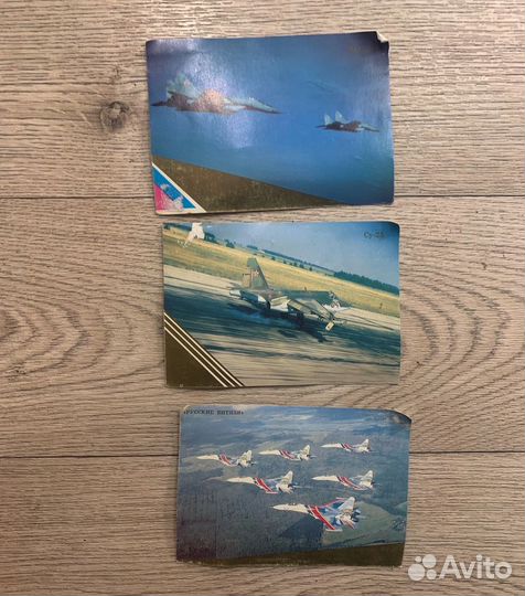 Открытки Боевые самолеты