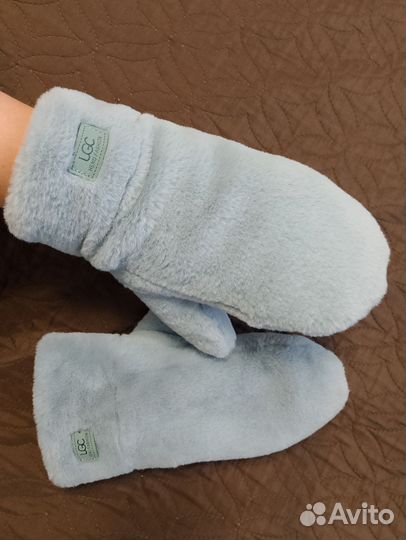 Варежки зимние женские