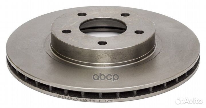 Диск тормозной вентилируемый газ 3110 BD V 240