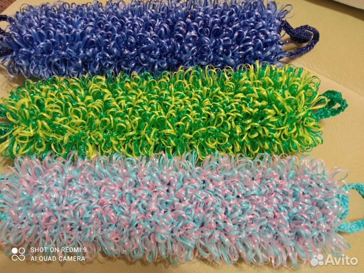 Мочалка ручной работы