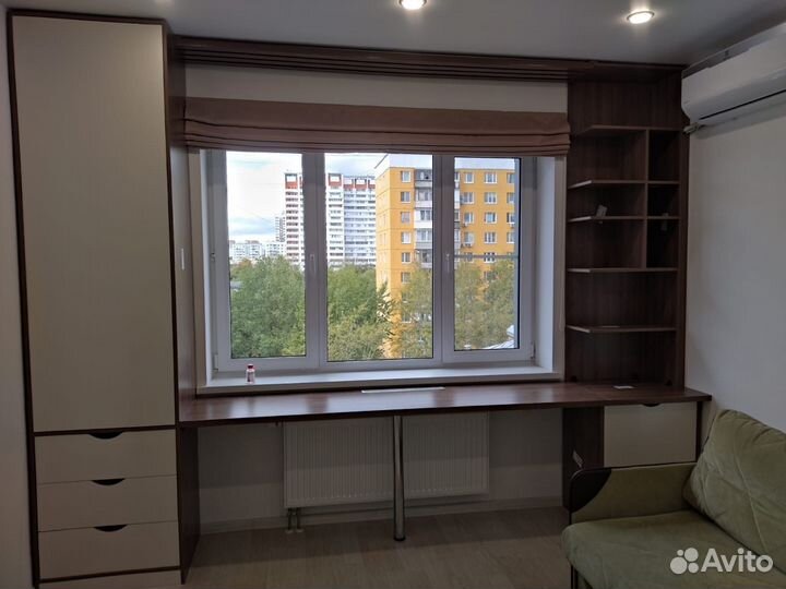 Рабочая зона у окна за 5 дней