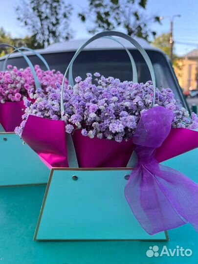 Букет из гипсофилы