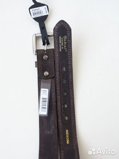Ремень Ariat нат. кожа р. 42