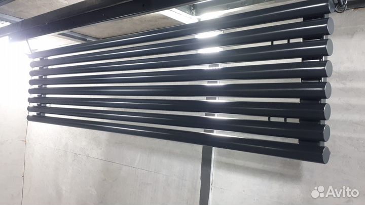 Радиатор трубчатый боковое подключение