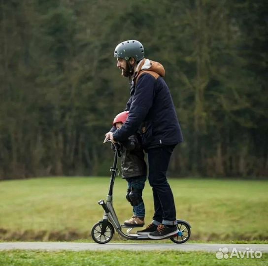 Новая подставка для ребенка на самокат